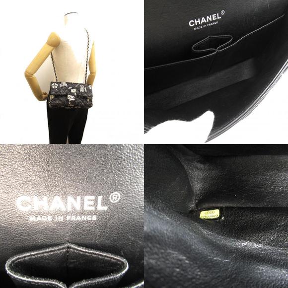 Chanel Chanel Airline Satin Flap Shoulder Bag Canvas Crossbody Bag 22622823 - Picture 8 of 10